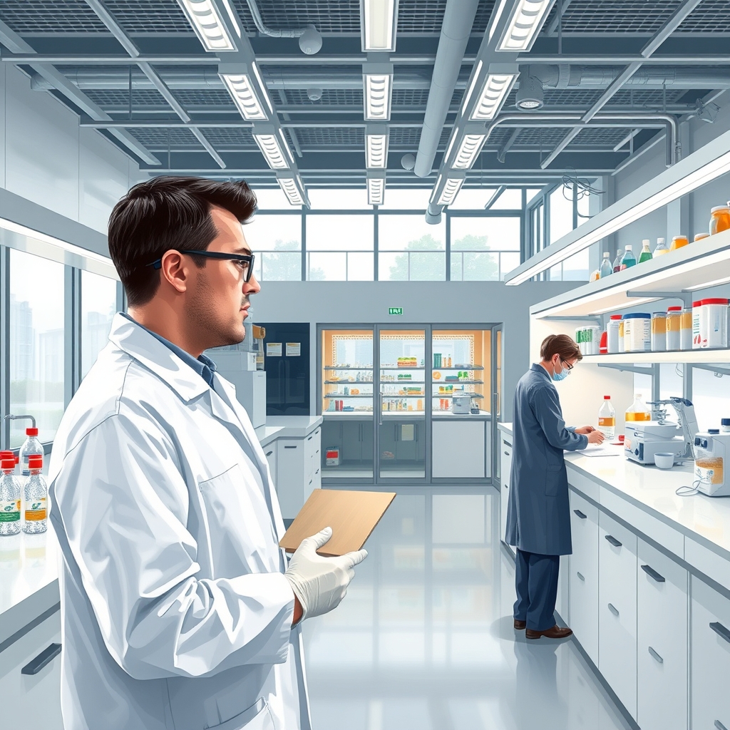 Laboratorios modernos y equipamiento científico en el centro tecnológico de San Adrián.